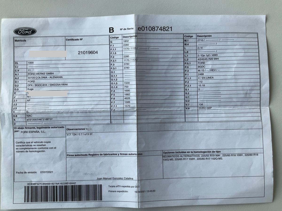 Ford Kuga d'occasion