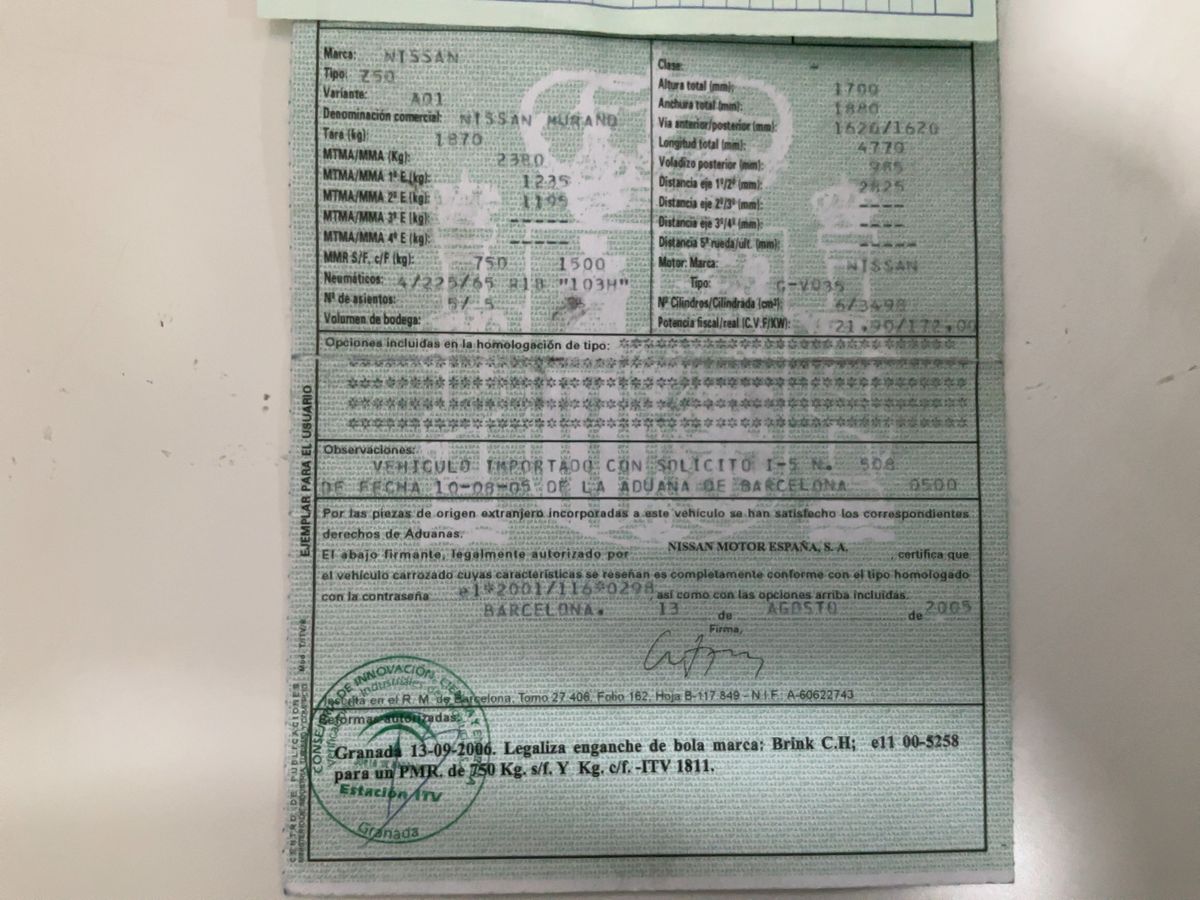 Nissan Murano d'occasion