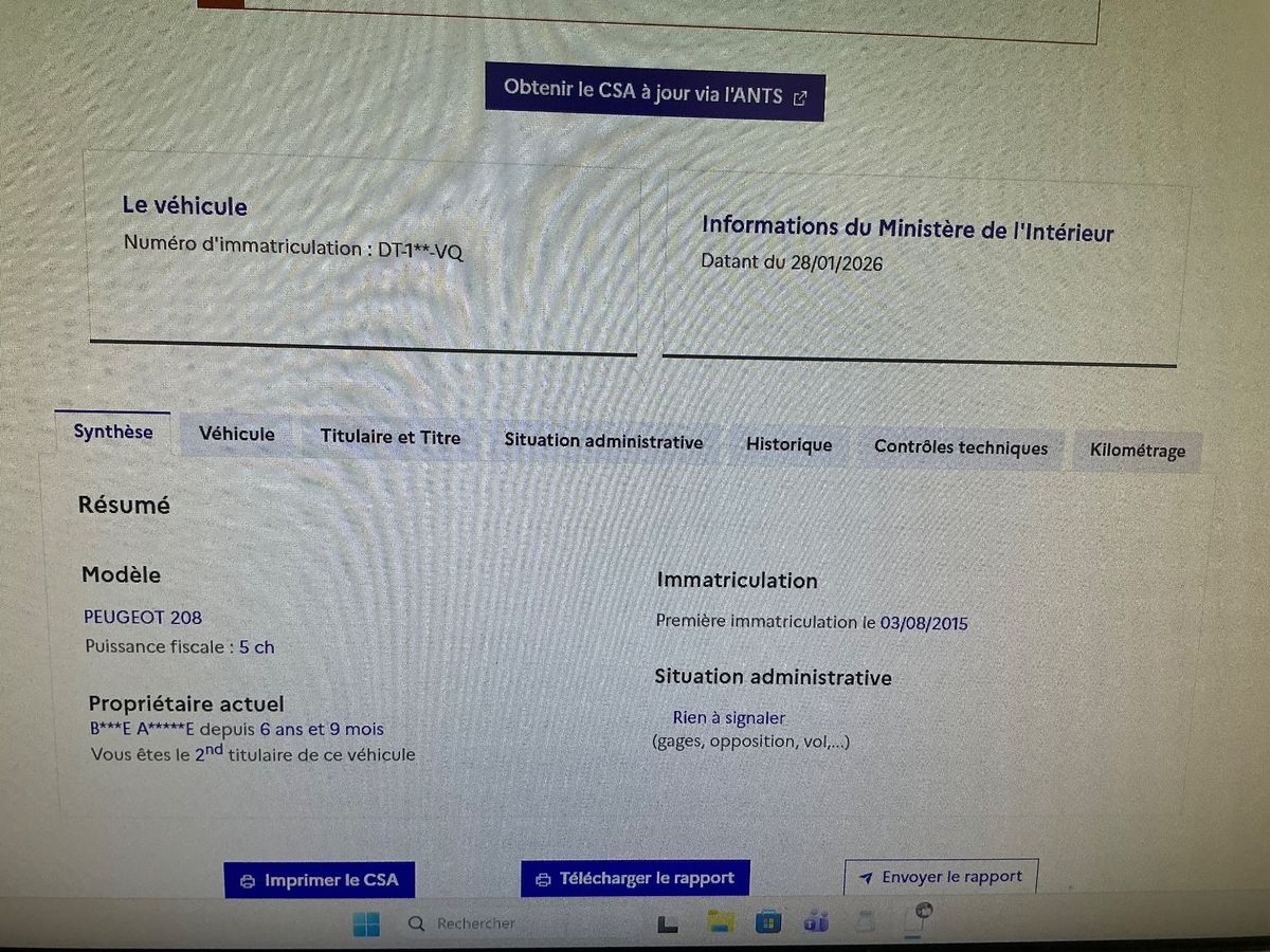 Peugeot 208 d'occasion