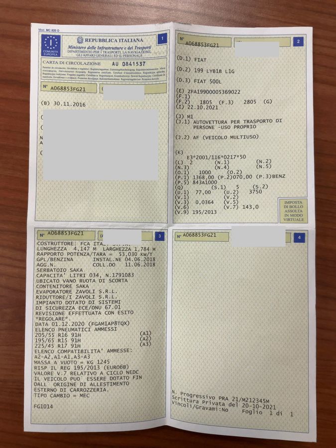 Fiat 500L d'occasion