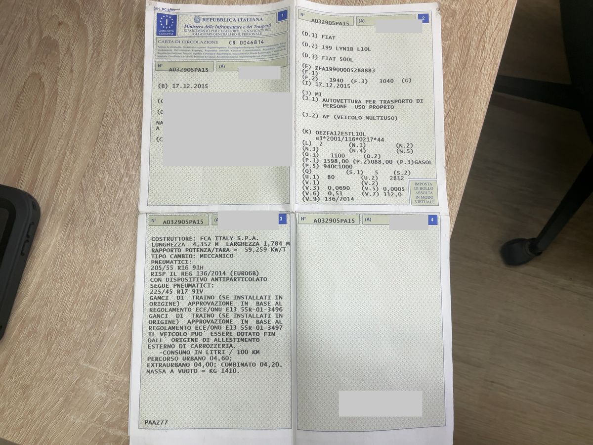 Fiat 500L d'occasion