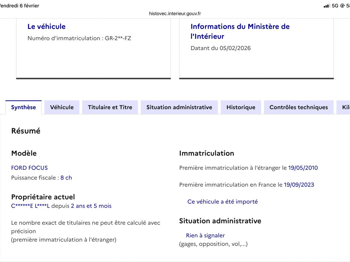 Ford Focus d'occasion