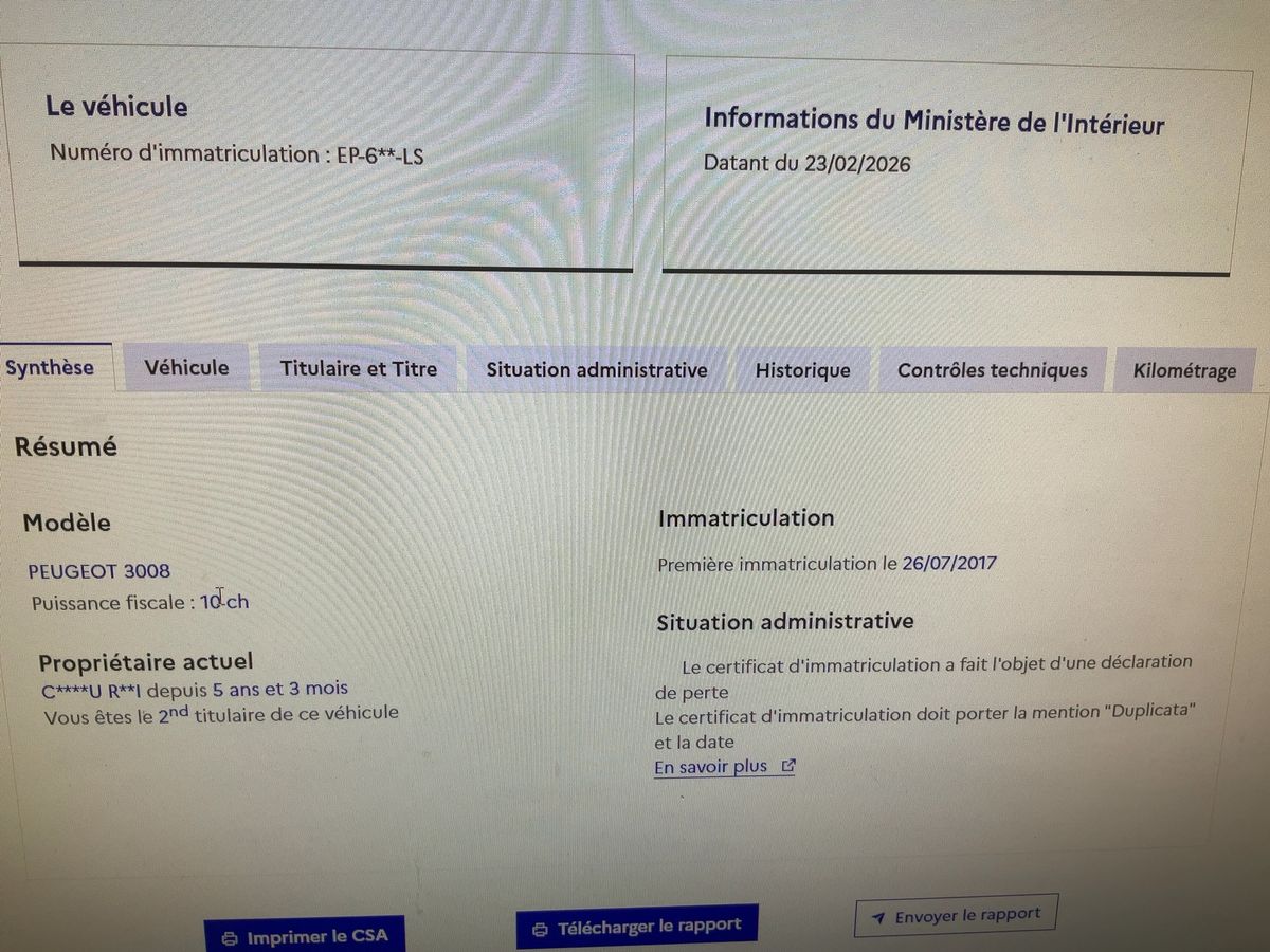 Peugeot 3008 d'occasion