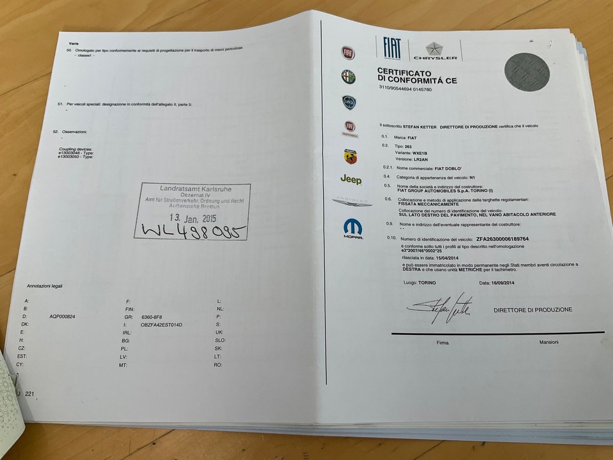 Fiat Doblo d'occasion