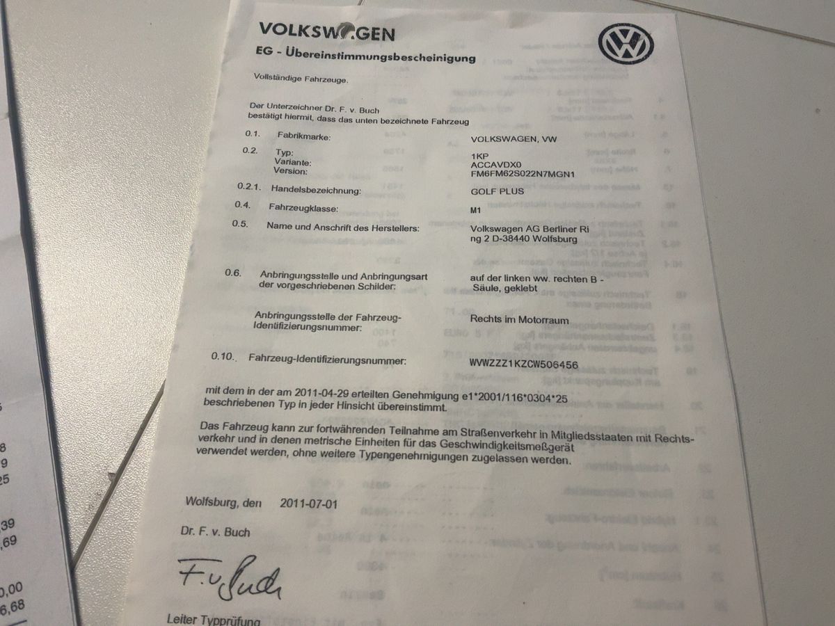 Volkswagen Golf Plus 1.4 TSI Highline