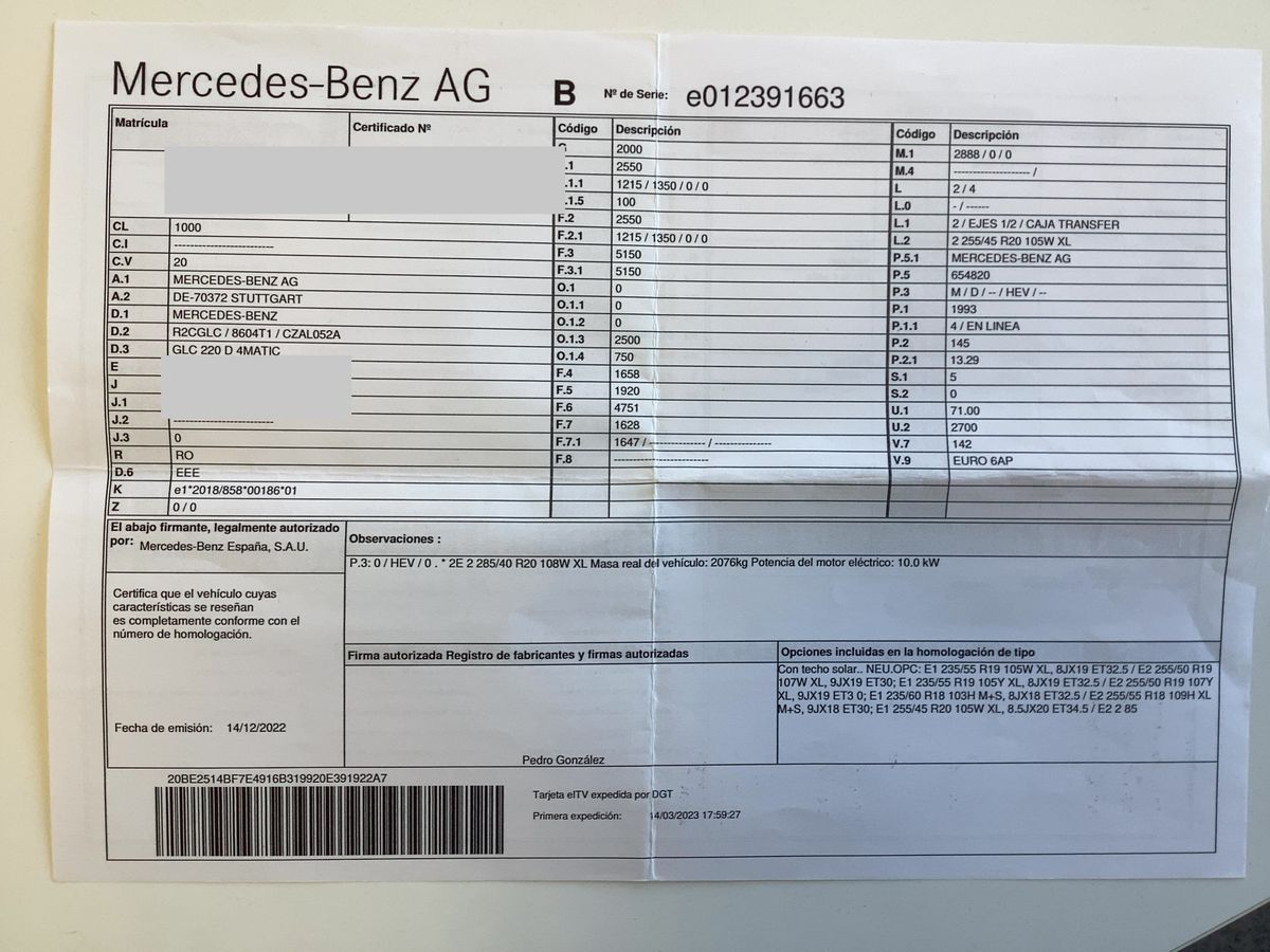 Mercedes-Benz GLC-Klasse d'occasion
