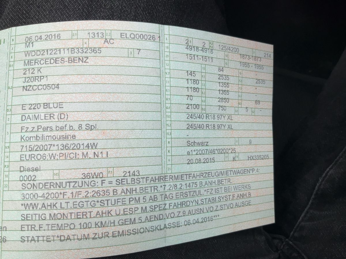Mercedes-Benz E-Klasse d'occasion