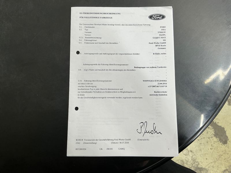 Ford Grand C-Max 2.0 TDCi Titanium — zdjęcie 16