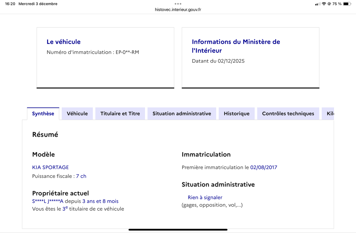 Kia Sportage d'occasion