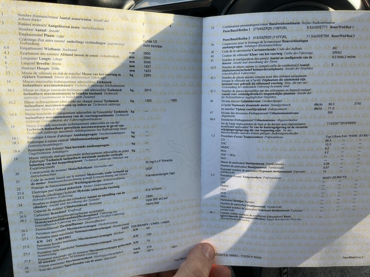 Porsche Panamera d'occasion