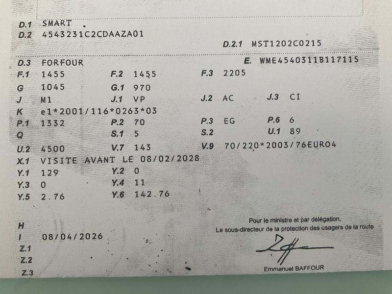 Smart forfour 1.3 Basis passion — zdjęcie 5