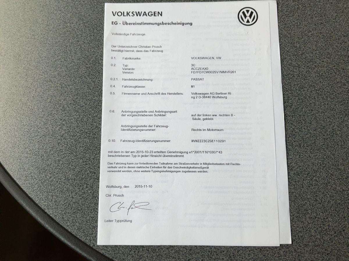 Volkswagen Passat d'occasion