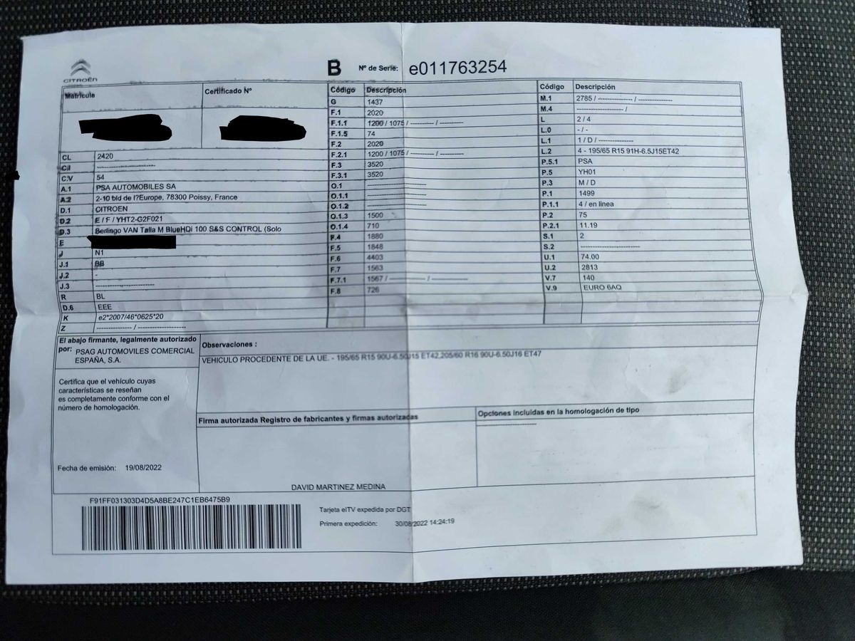 Citroen Berlingo d'occasion