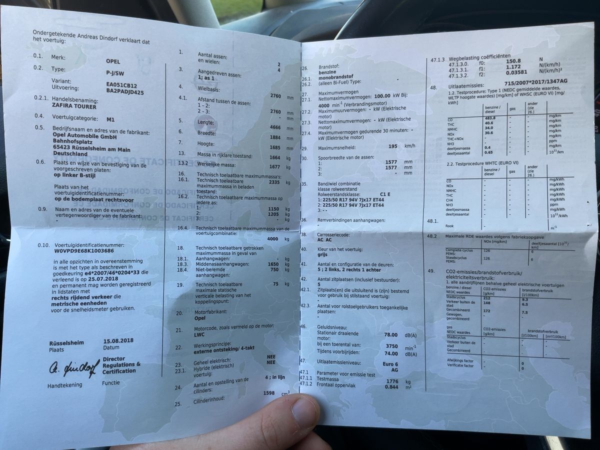 Opel Zafira d'occasion