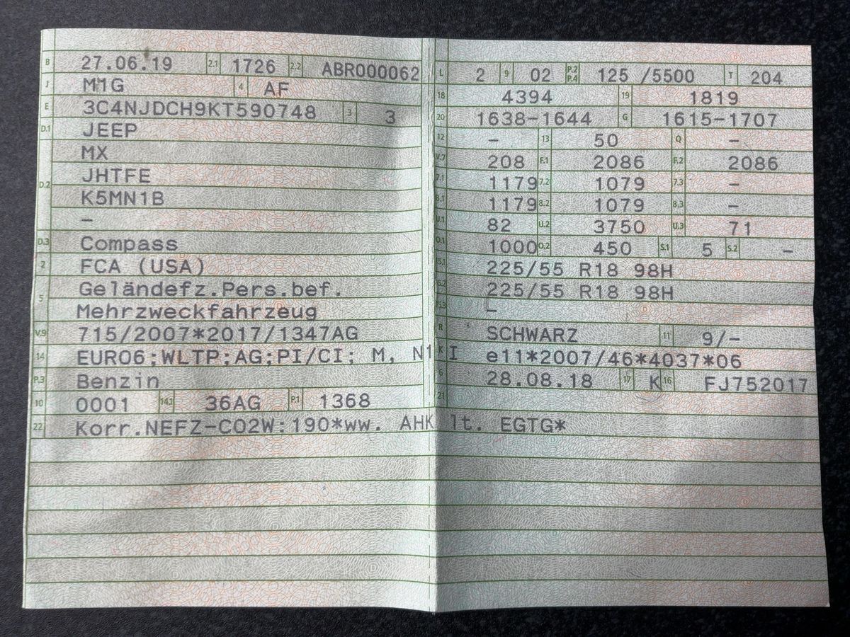 Jeep Compass d'occasion