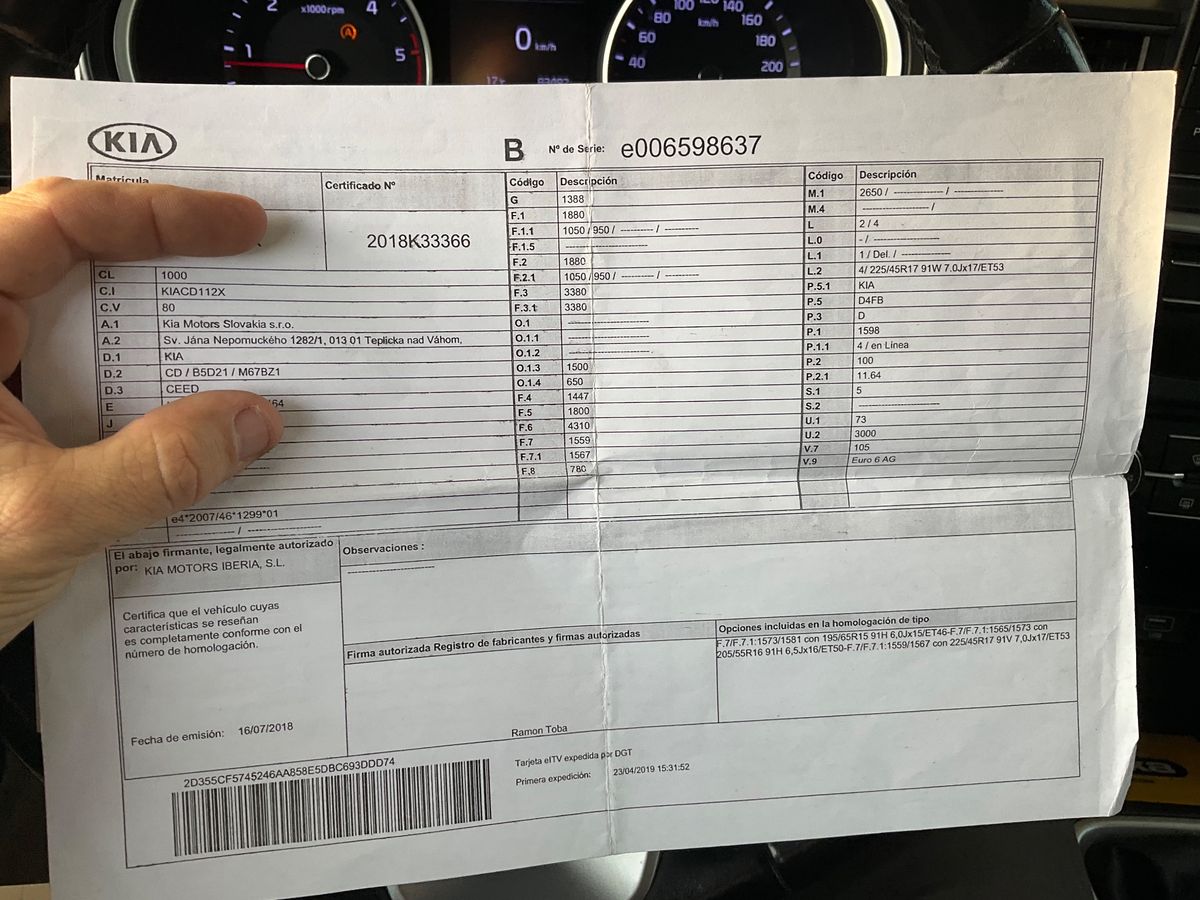 Kia cee'd d'occasion