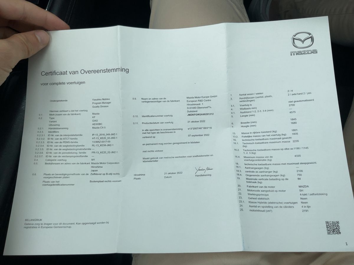 Mazda CX-5 d'occasion