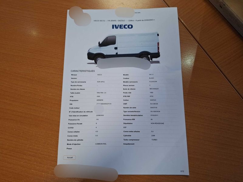 Iveco Daily 2.3 Diesel GKa 35- C 12 — zdjęcie 22