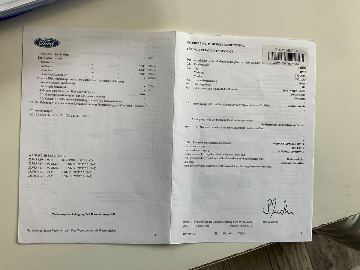 Ford Kuga d'occasion