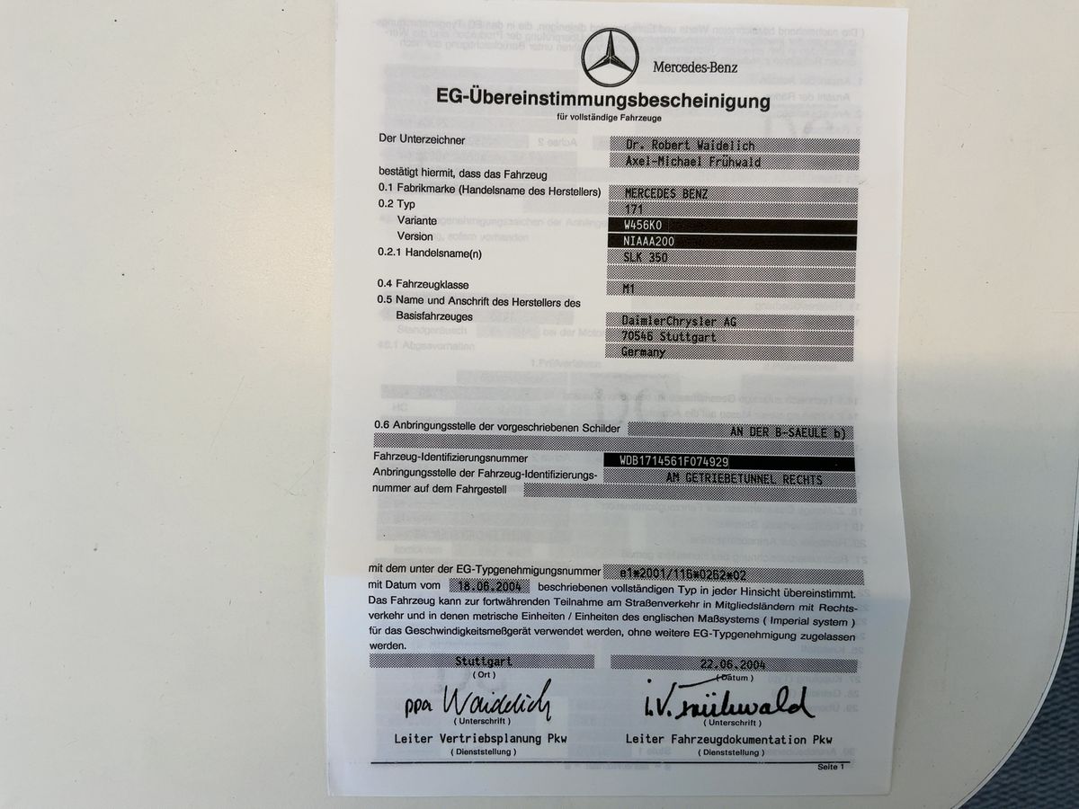 Mercedes-Benz SLK-Klasse d'occasion