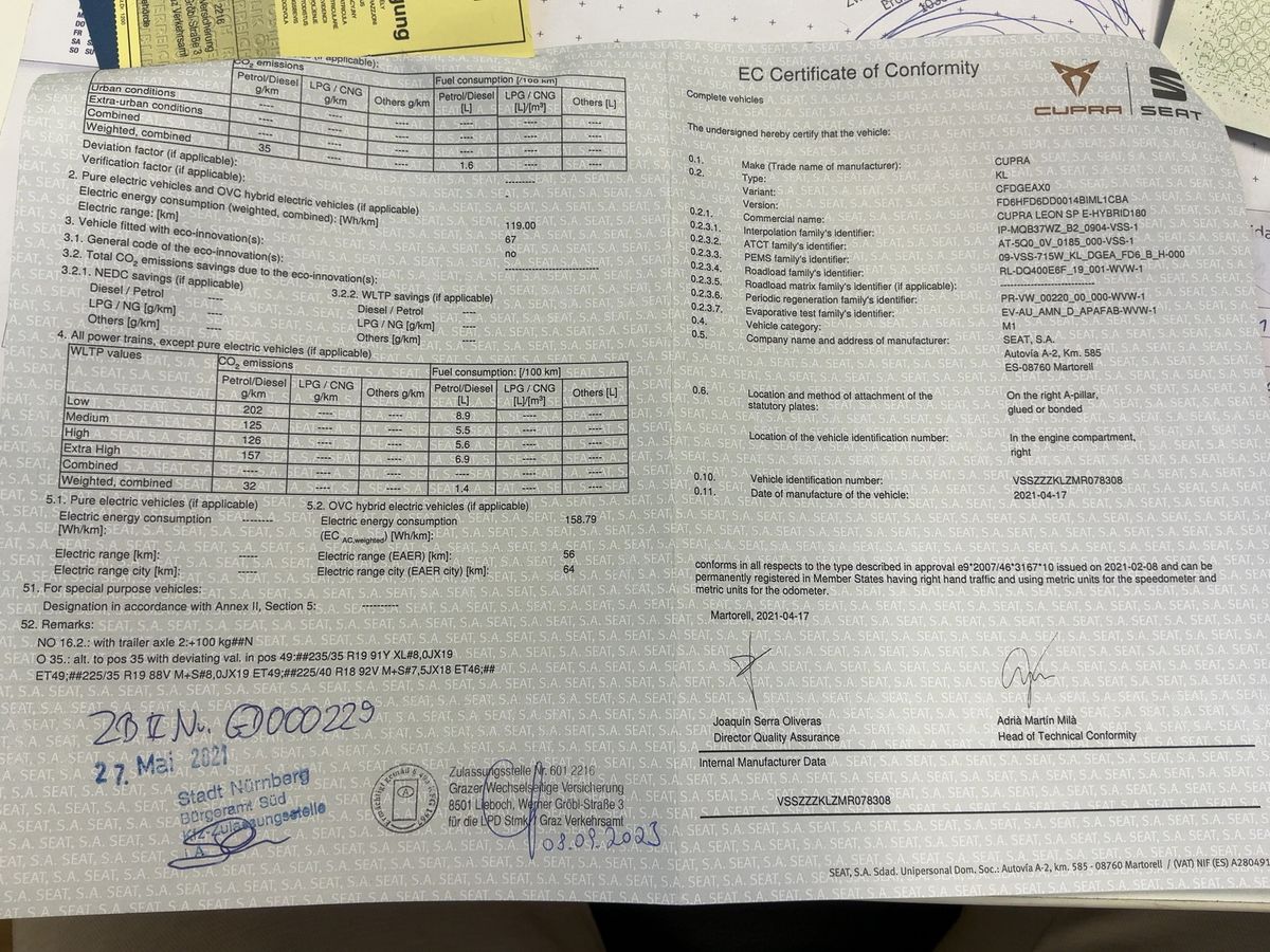 Cupra Leon d'occasion