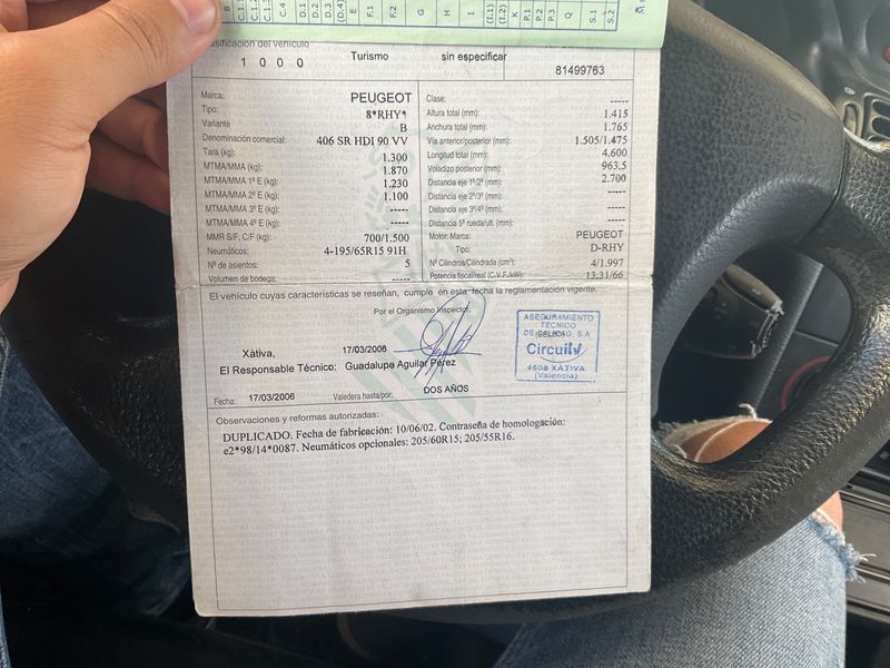 Peugeot 406 2.0 HDi Esplanade — zdjęcie 6