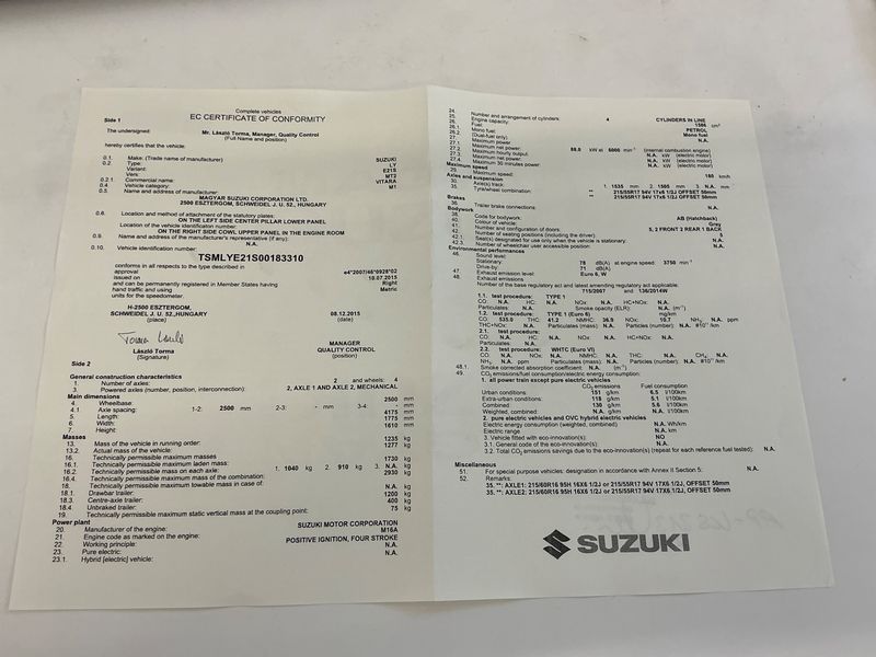 Suzuki Vitara 1.6 Comfort 4x4 — zdjęcie 16