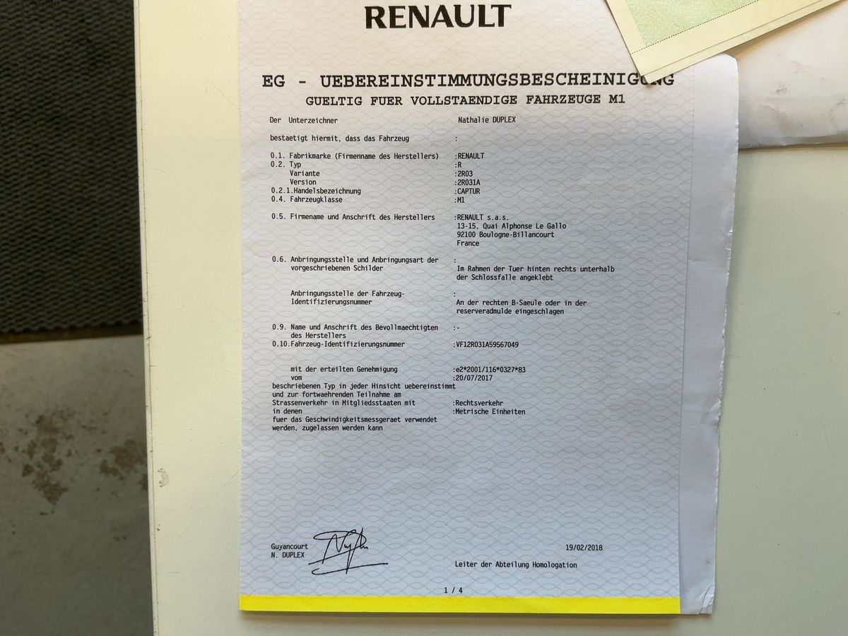 Renault Captur d'occasion