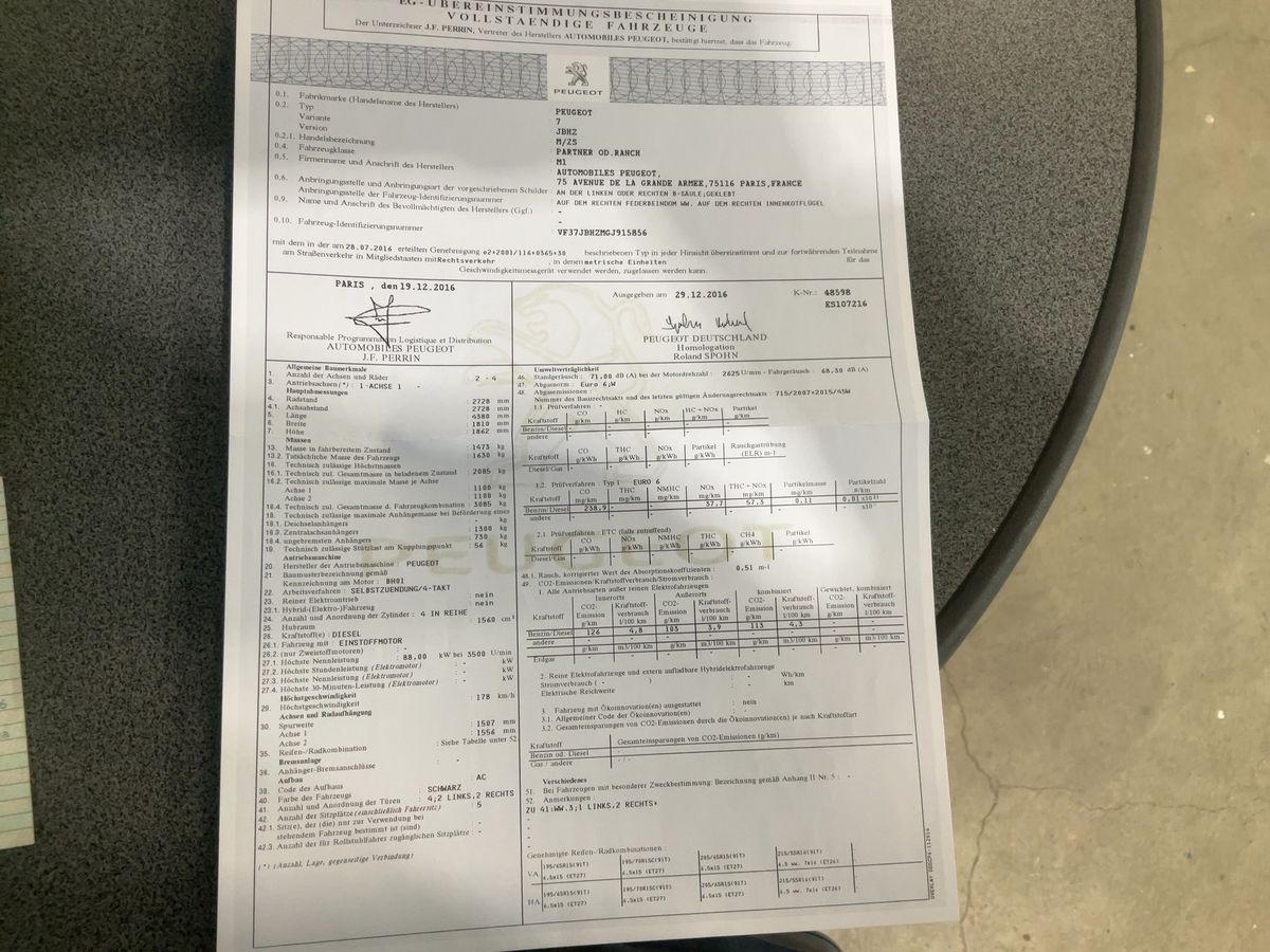 Peugeot Partner 1.6 Blue-HDi Allure