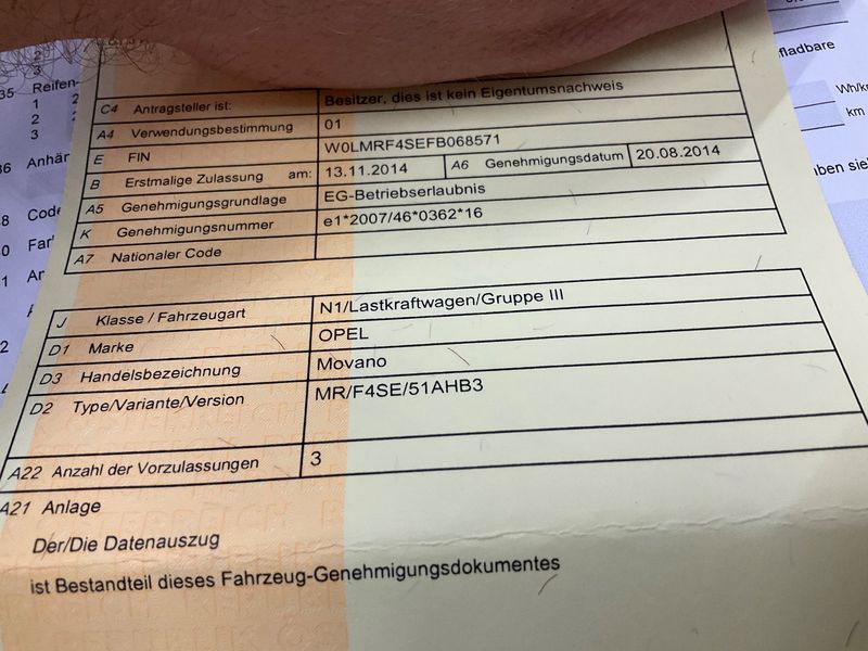 Opel Movano 2.3 CDTI HKa L3H2 3,5t — zdjęcie 16
