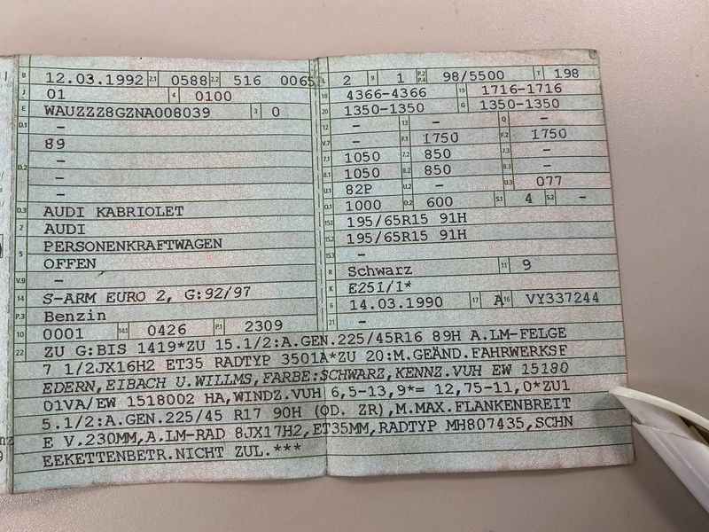 Audi Cabriolet 2.3 1992 – снимка 5