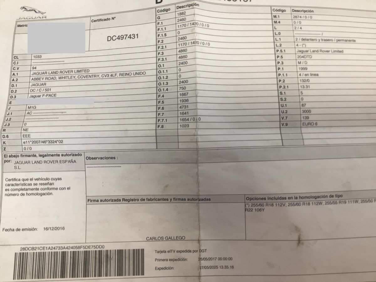 Jaguar F-Pace d'occasion