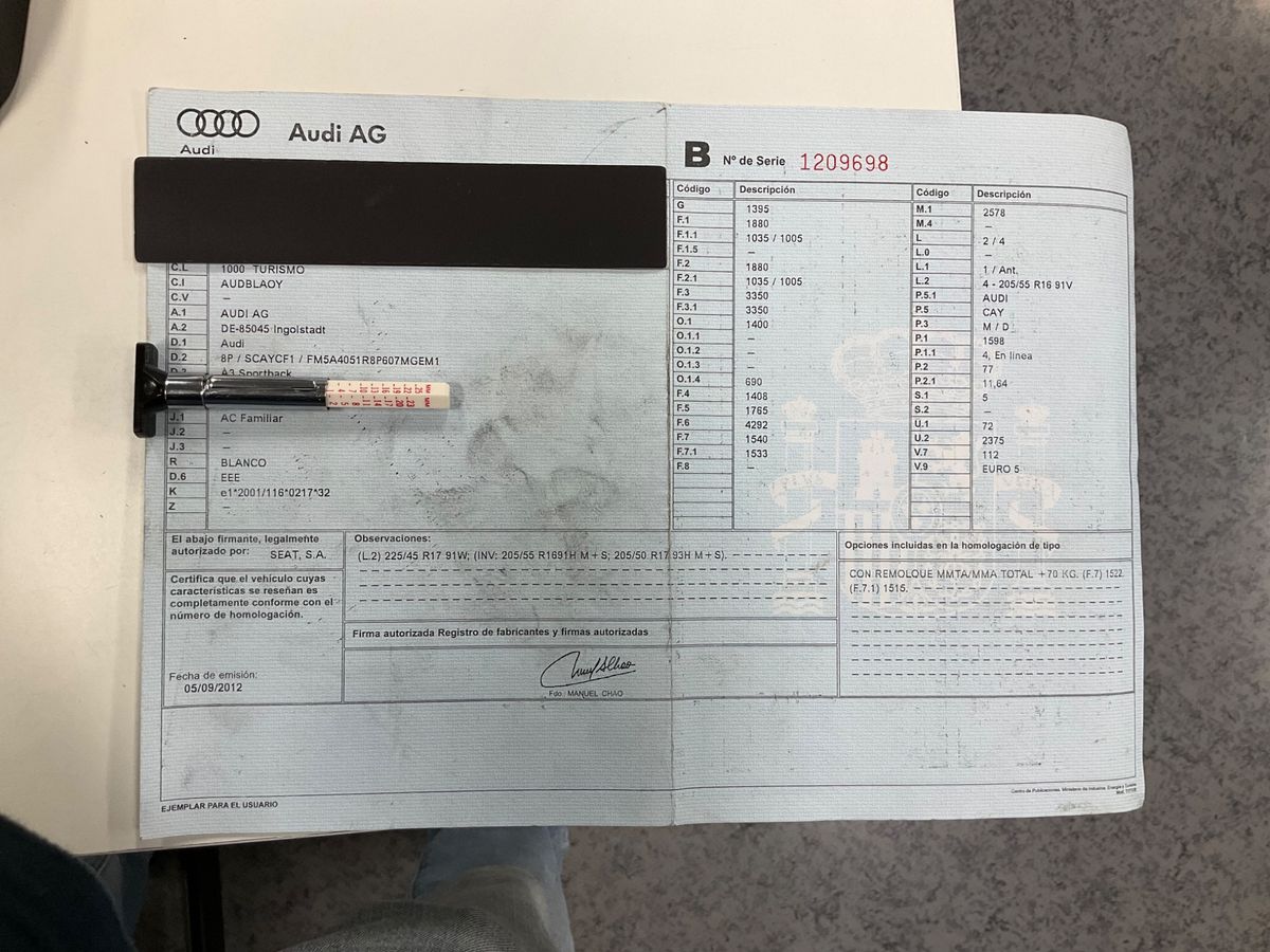 Audi A3 1.6 TDI Attraction
