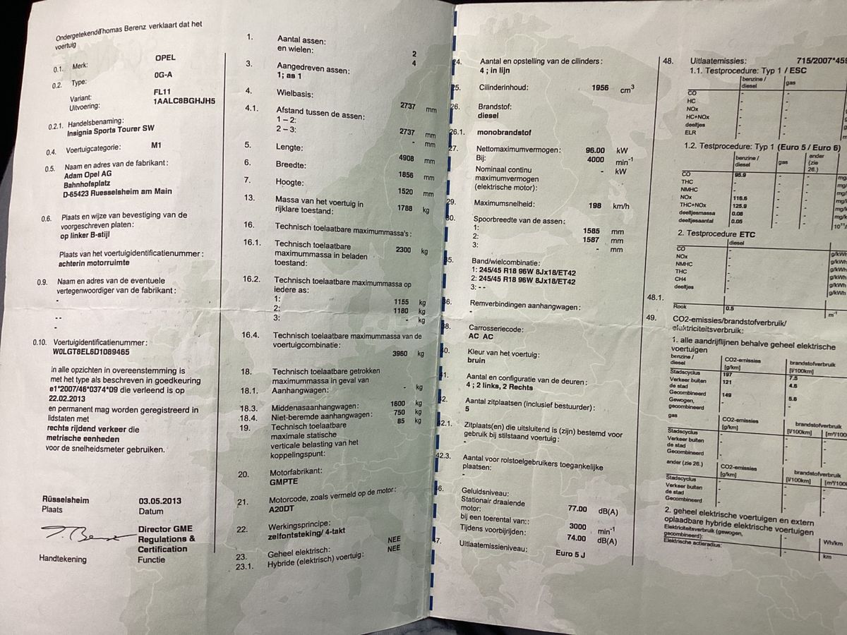 Opel Insignia Sports Tourer 2.0 CDTI Active