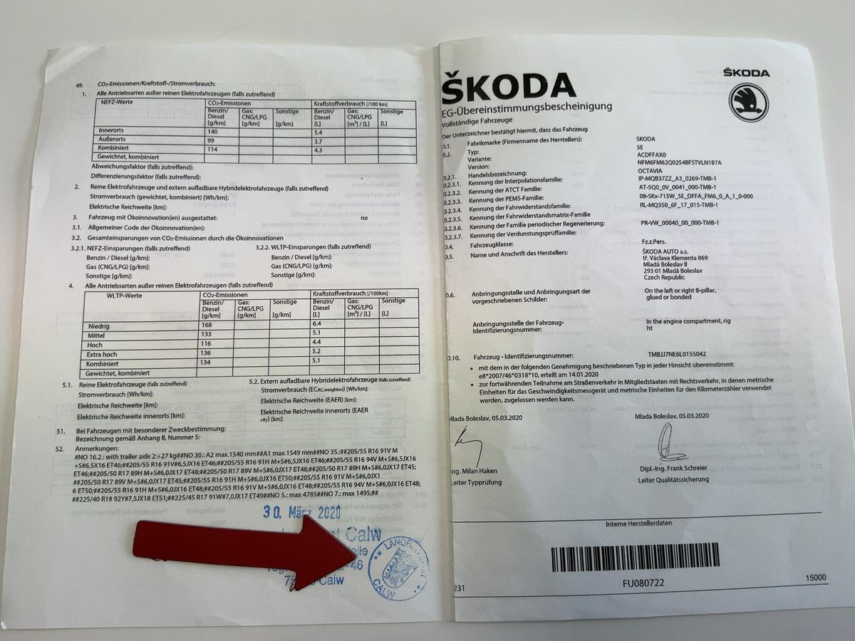 Skoda Octavia d'occasion