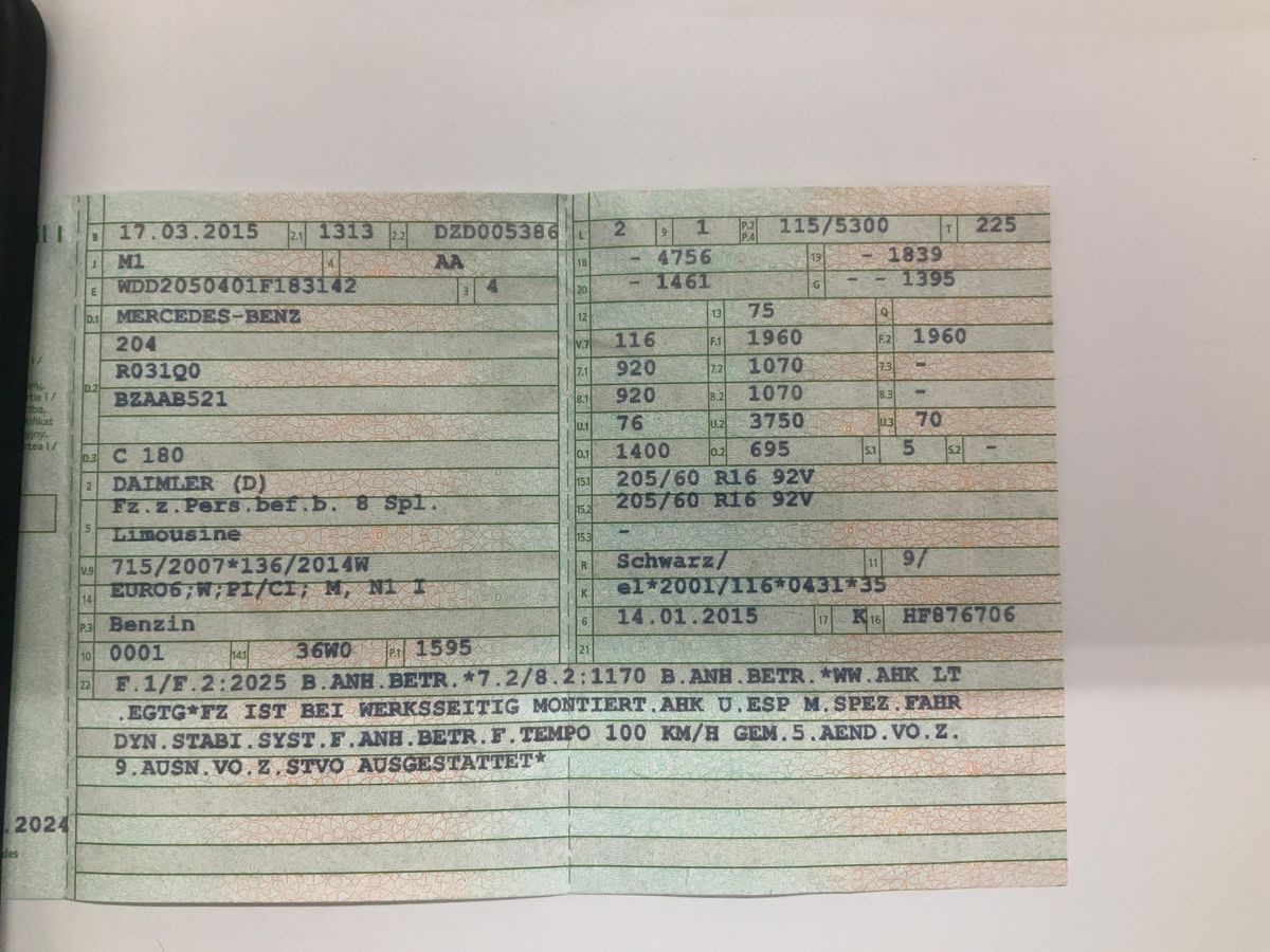 Mercedes-Benz C-Klasse d'occasion