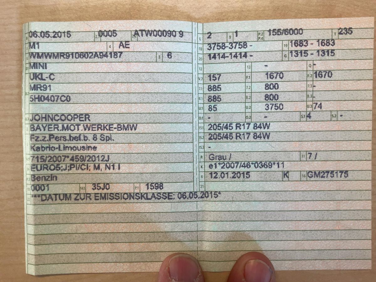 MINI Cabrio d'occasion