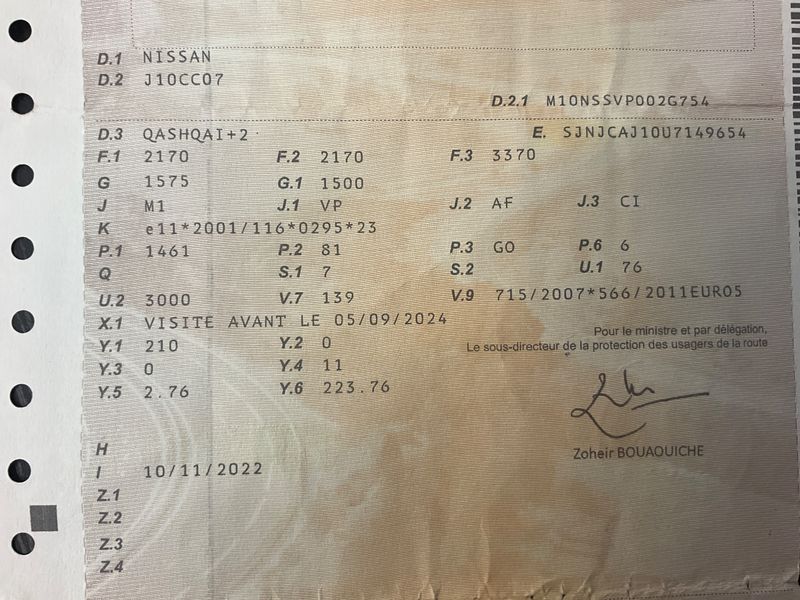 Nissan Qashqai+2 1.5 Turbodiesel 360 2013 – снимка 20