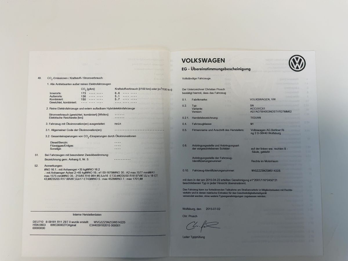 Volkswagen Tiguan d'occasion