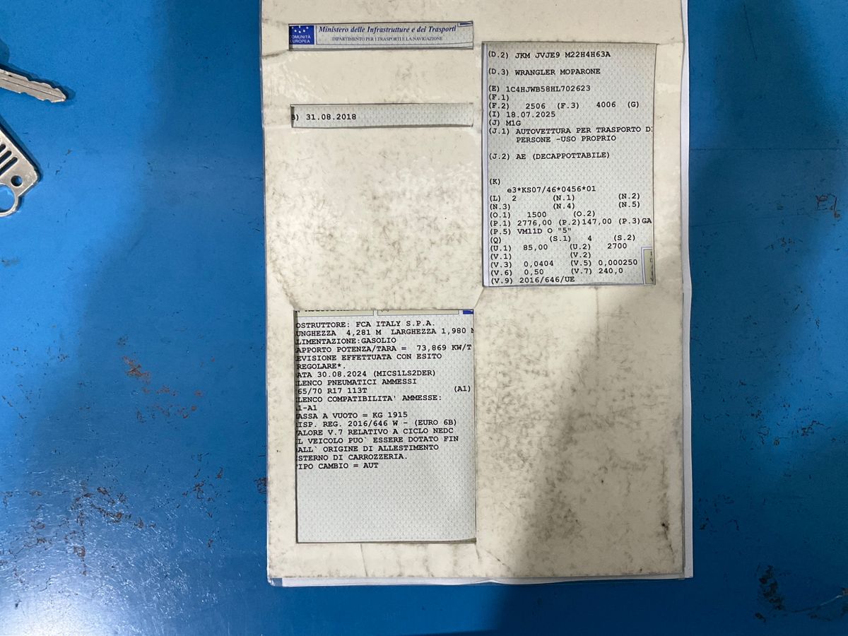 Jeep Wrangler Unlimited 2.8 CRD Sahara