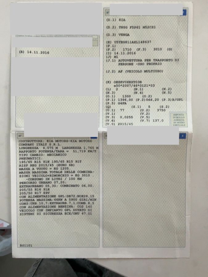 Kia Venga d'occasion