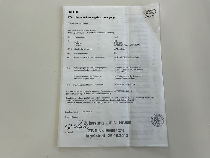 Audi A7 Sportback 3.0 V6 TDI quattro — zdjęcie 16