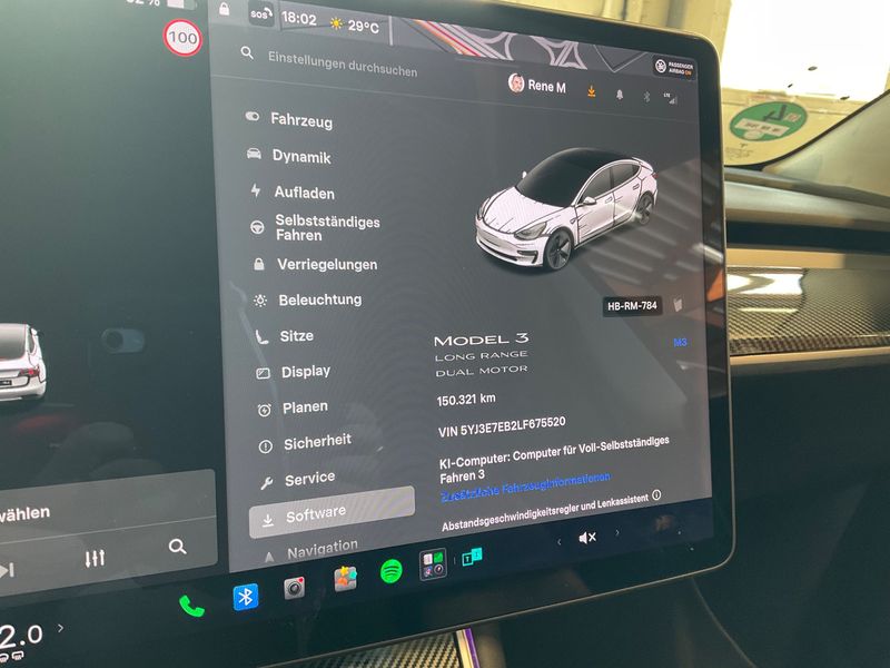 Tesla Model 3 Long Range Dual AWD AWD 2020 – снимка 18
