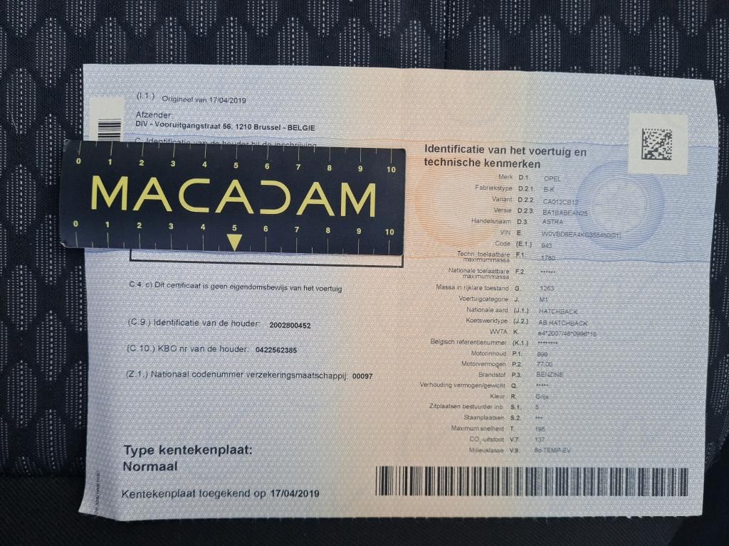 Opel Astra 1.0 Turbo Business Start/Stop