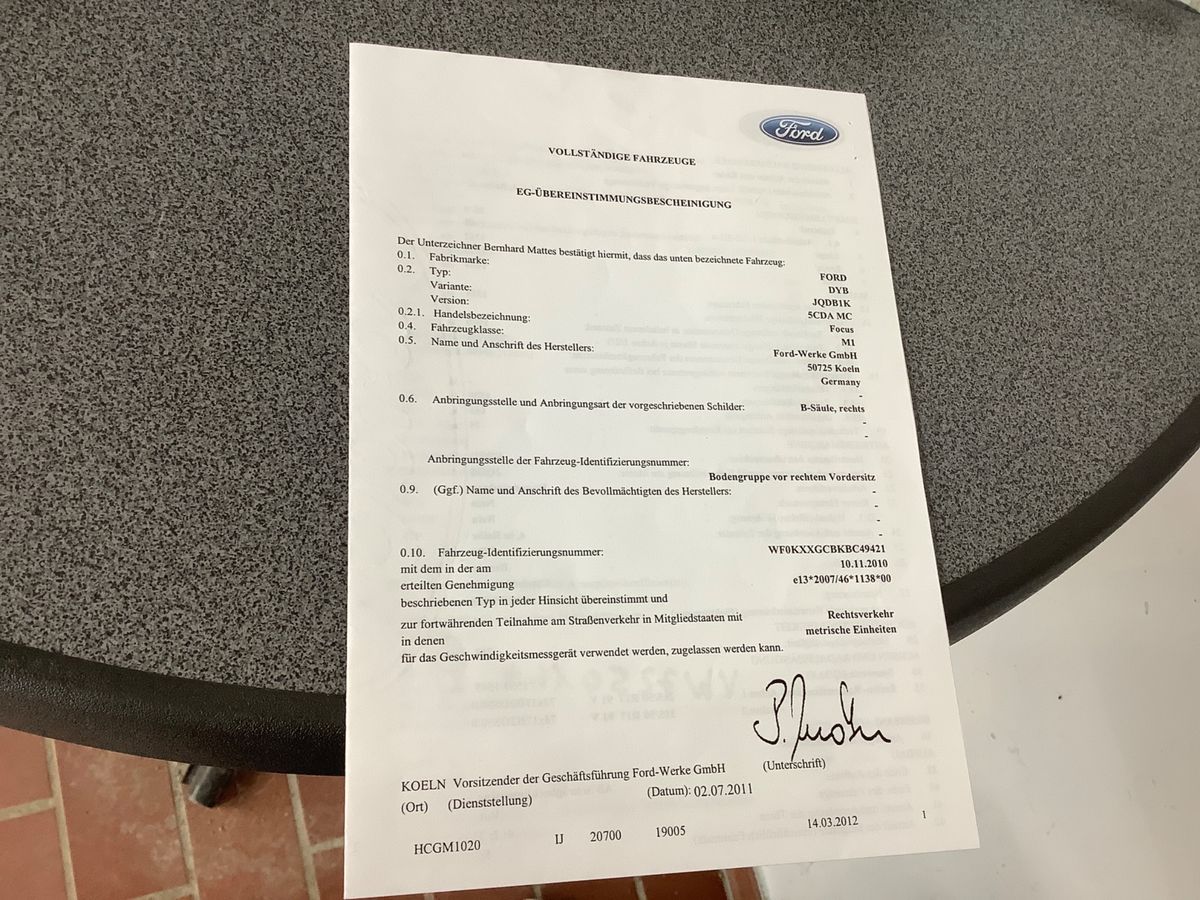 Ford Focus d'occasion