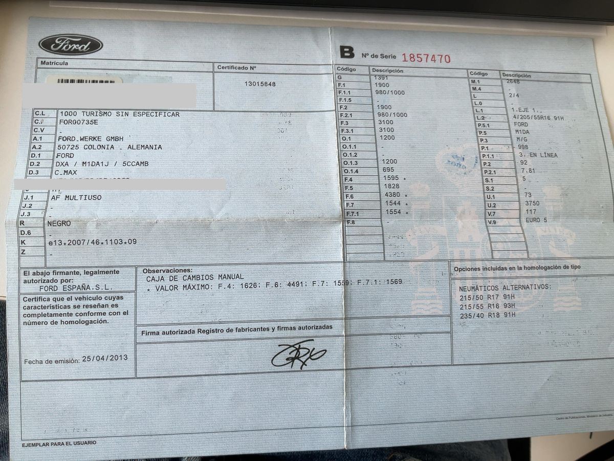 Ford C-Max d'occasion