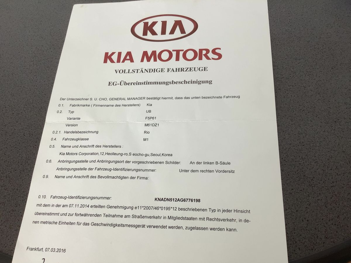 Kia Rio d'occasion