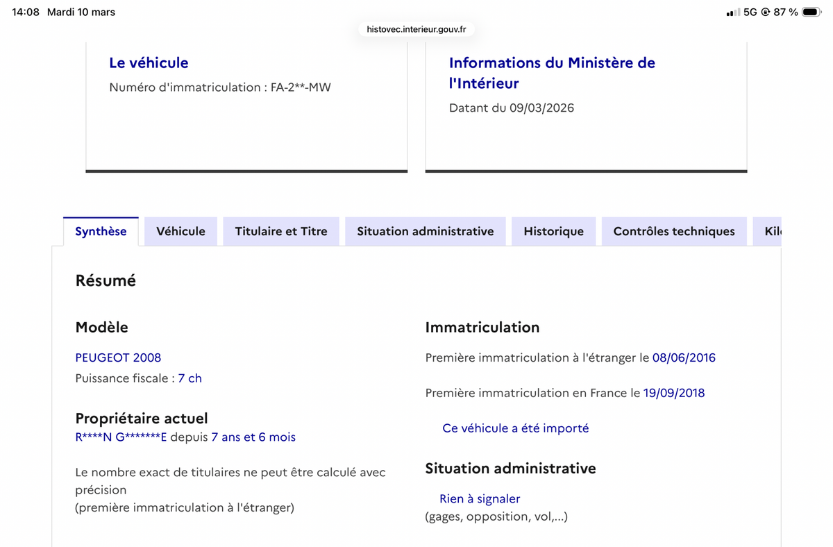 Peugeot 2008 d'occasion