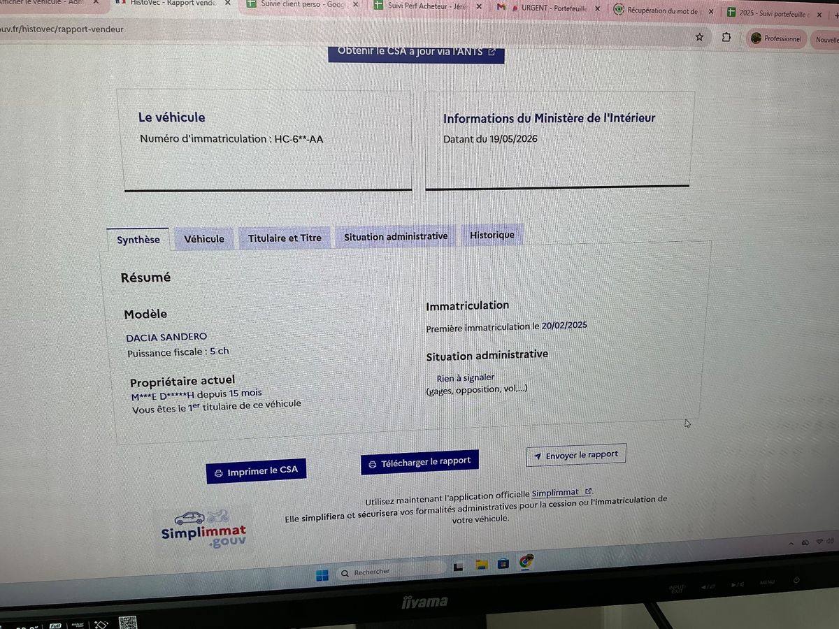 Dacia Sandero d'occasion