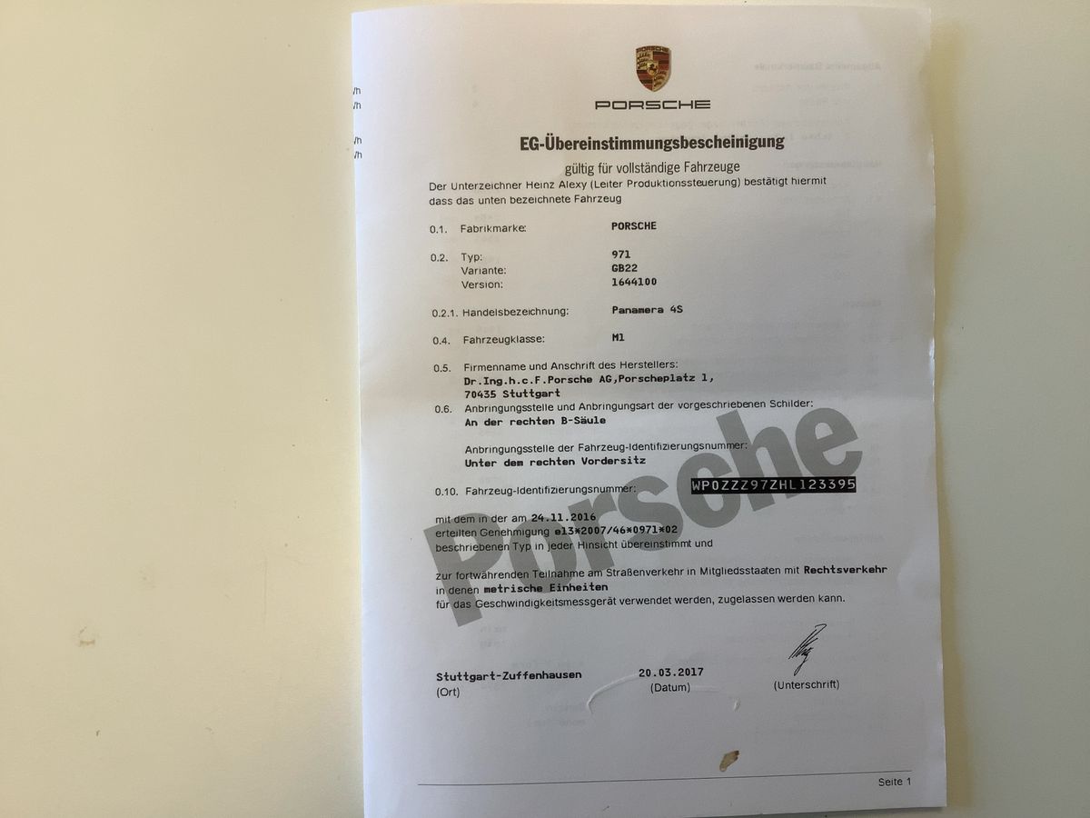 Porsche Panamera d'occasion